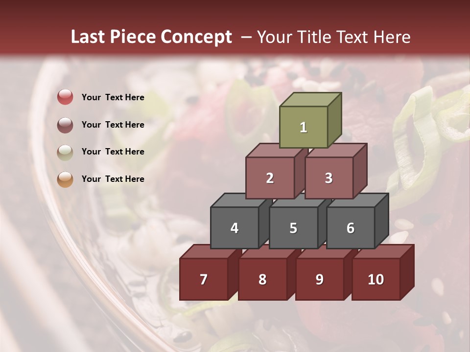 Main Cookery Wasabi PowerPoint Template