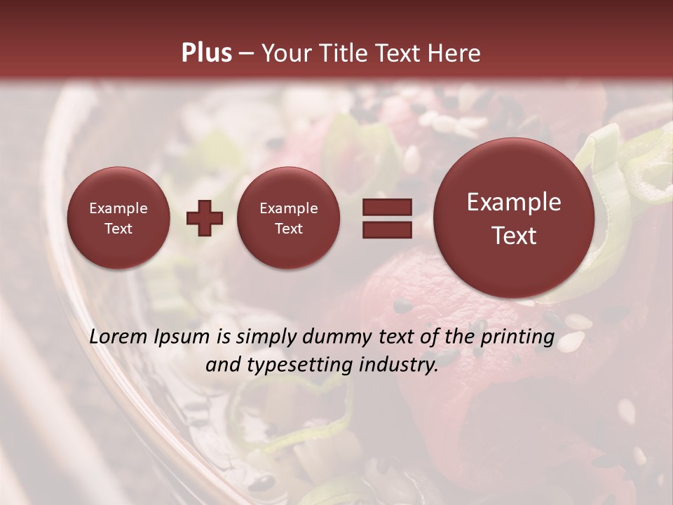 Main Cookery Wasabi PowerPoint Template