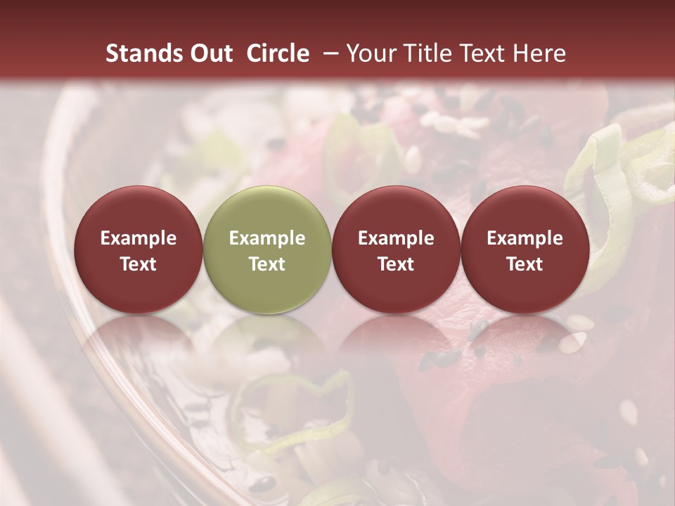 Main Cookery Wasabi PowerPoint Template