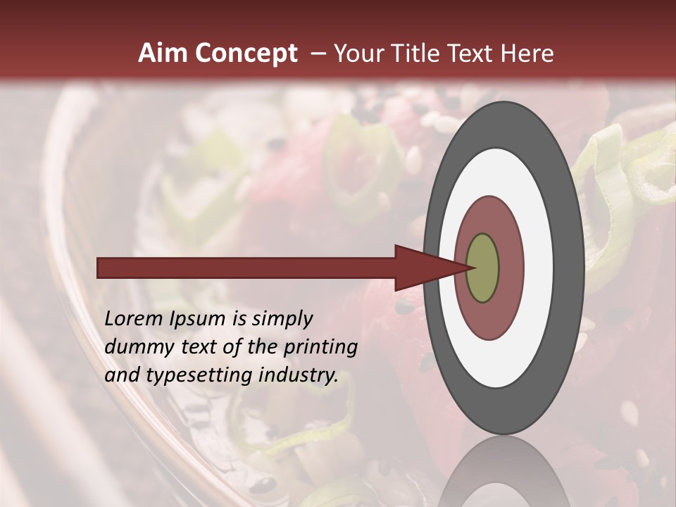 Main Cookery Wasabi PowerPoint Template