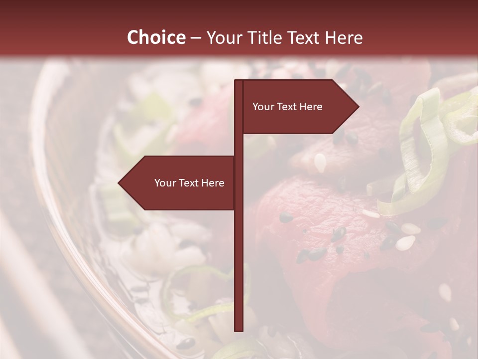 Main Cookery Wasabi PowerPoint Template