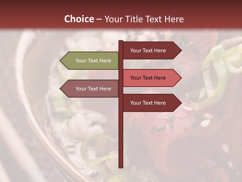 Main Cookery Wasabi PowerPoint Template