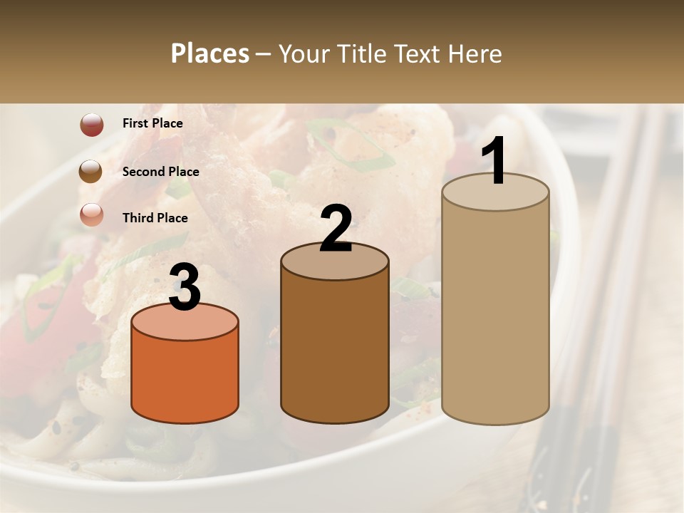 Shrimp Noone Noodle PowerPoint Template