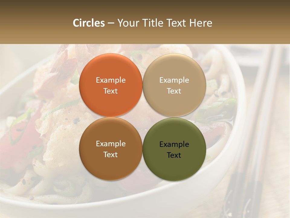 Shrimp Noone Noodle PowerPoint Template