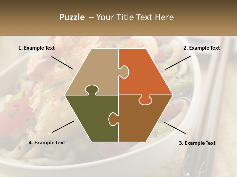 Shrimp Noone Noodle PowerPoint Template