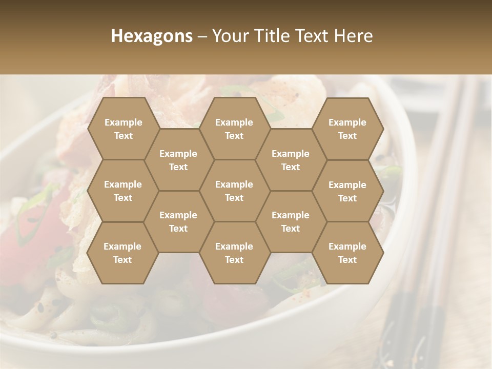 Shrimp Noone Noodle PowerPoint Template