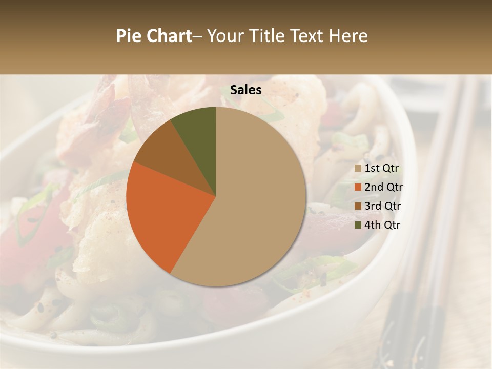 Shrimp Noone Noodle PowerPoint Template