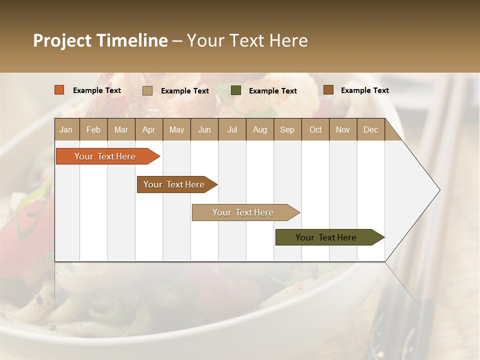 Shrimp Noone Noodle PowerPoint Template