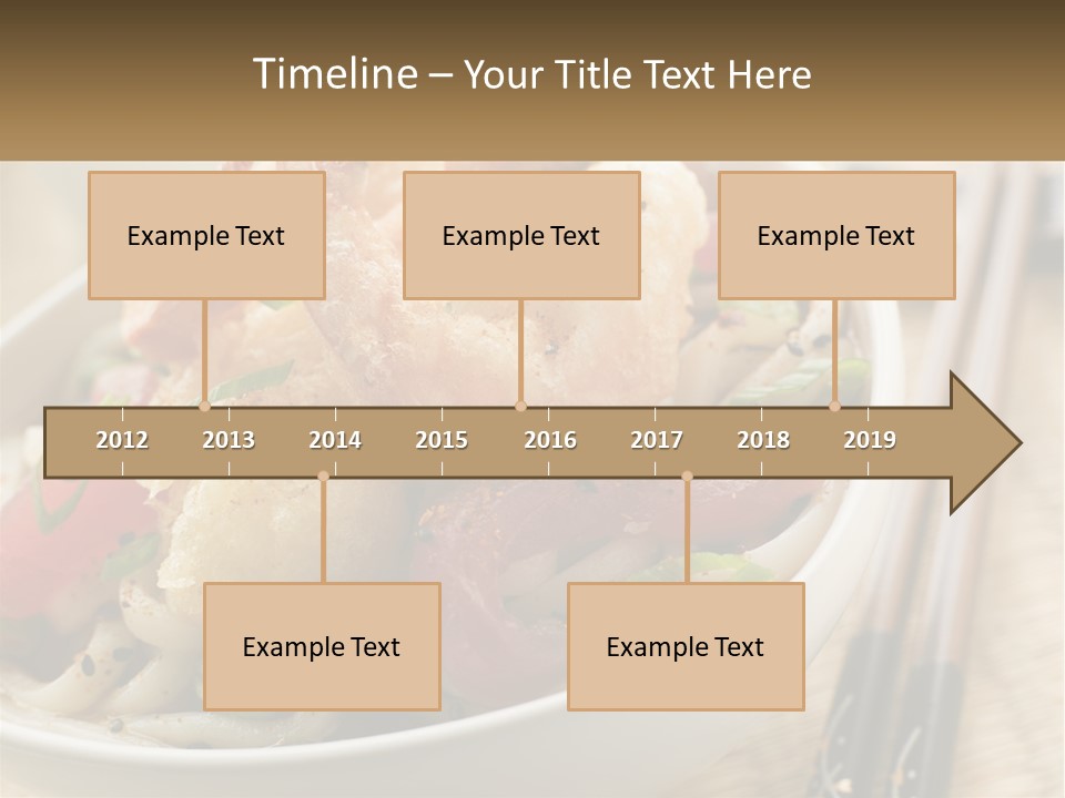 Shrimp Noone Noodle PowerPoint Template