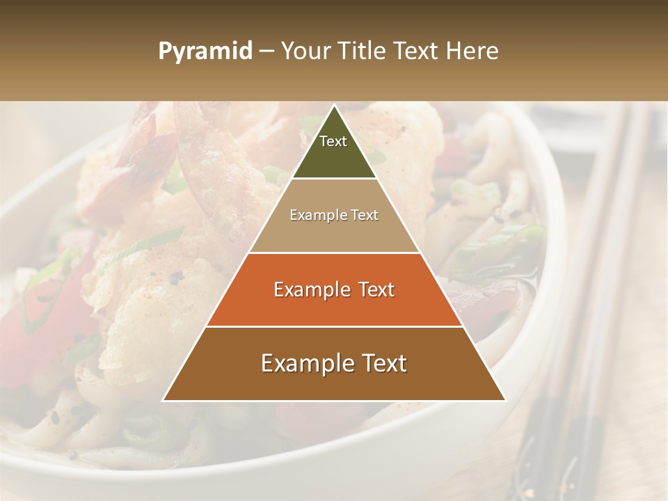 Shrimp Noone Noodle PowerPoint Template