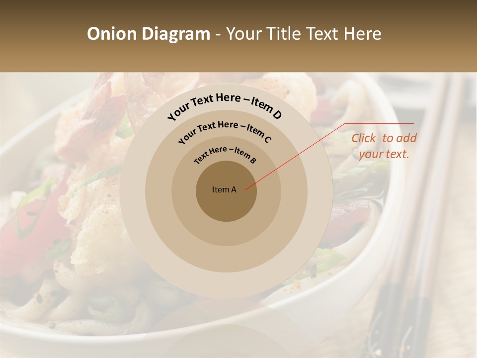 Shrimp Noone Noodle PowerPoint Template
