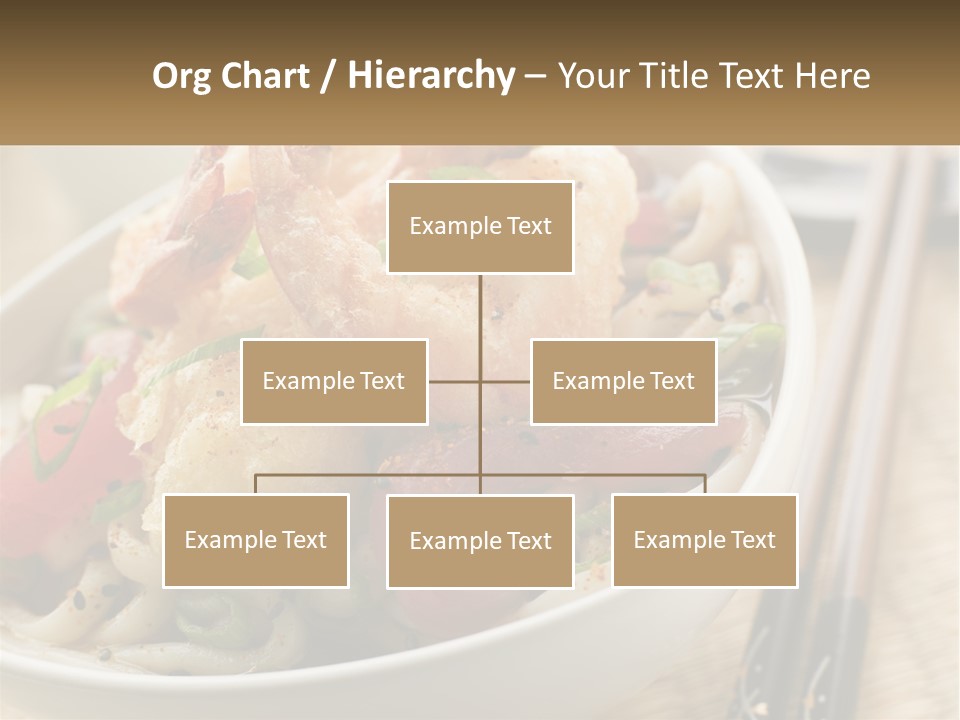 Shrimp Noone Noodle PowerPoint Template