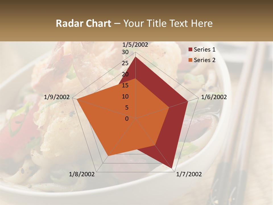 Shrimp Noone Noodle PowerPoint Template