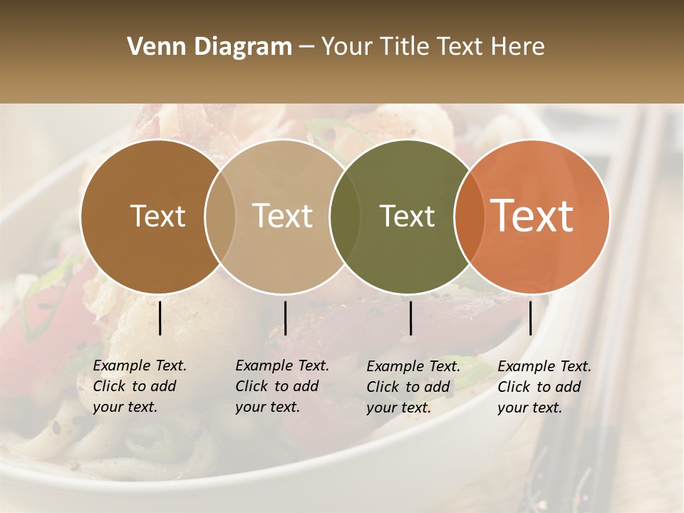 Shrimp Noone Noodle PowerPoint Template