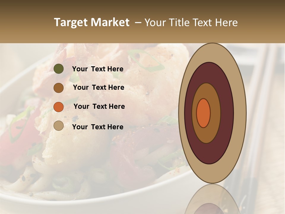 Shrimp Noone Noodle PowerPoint Template