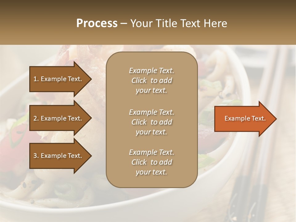 Shrimp Noone Noodle PowerPoint Template