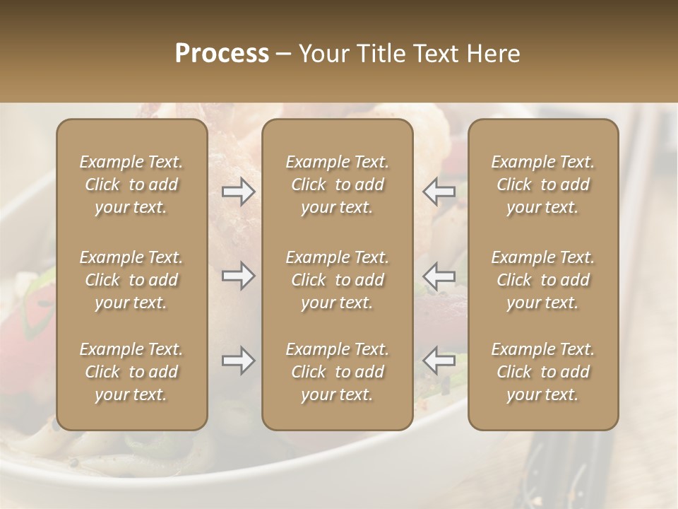 Shrimp Noone Noodle PowerPoint Template