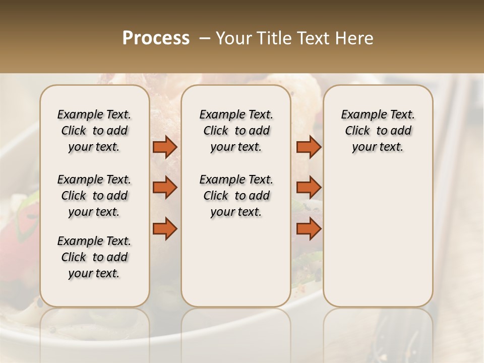 Shrimp Noone Noodle PowerPoint Template