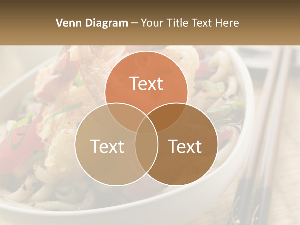 Shrimp Noone Noodle PowerPoint Template