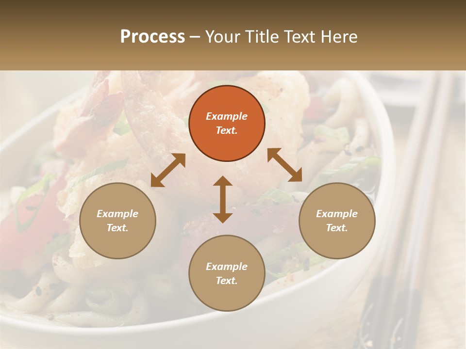 Shrimp Noone Noodle PowerPoint Template