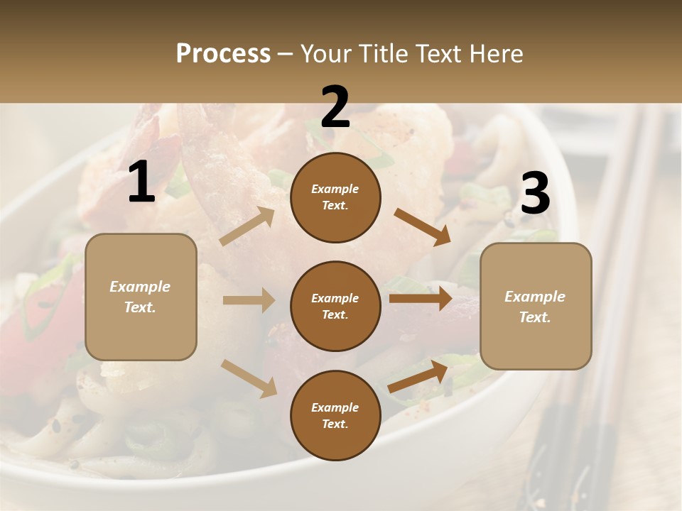 Shrimp Noone Noodle PowerPoint Template