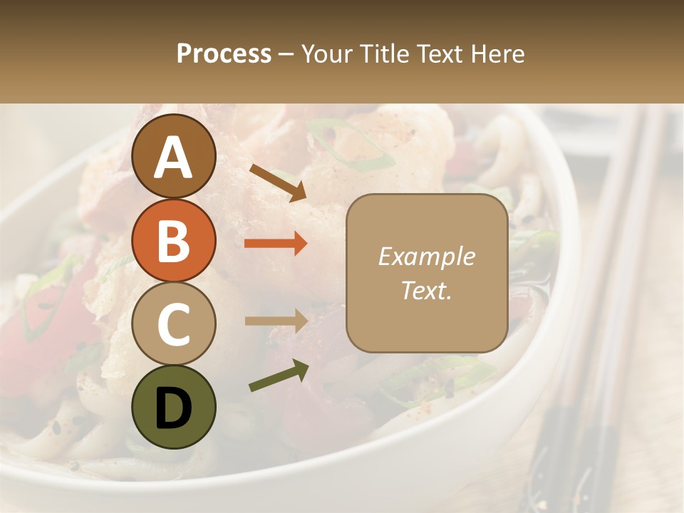 Shrimp Noone Noodle PowerPoint Template