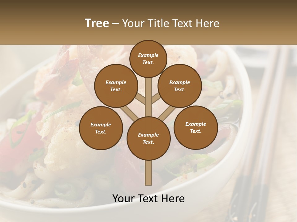 Shrimp Noone Noodle PowerPoint Template