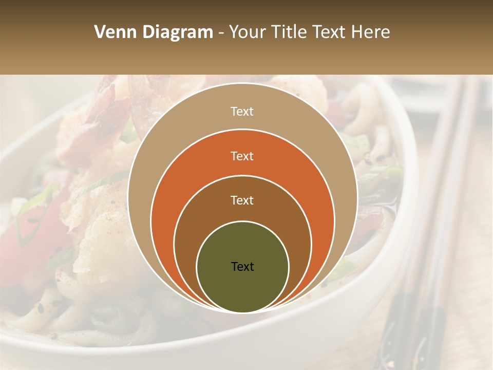 Shrimp Noone Noodle PowerPoint Template