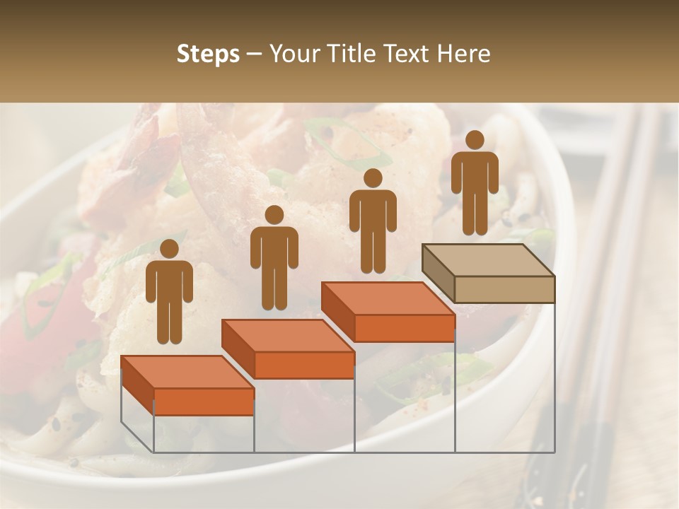 Shrimp Noone Noodle PowerPoint Template
