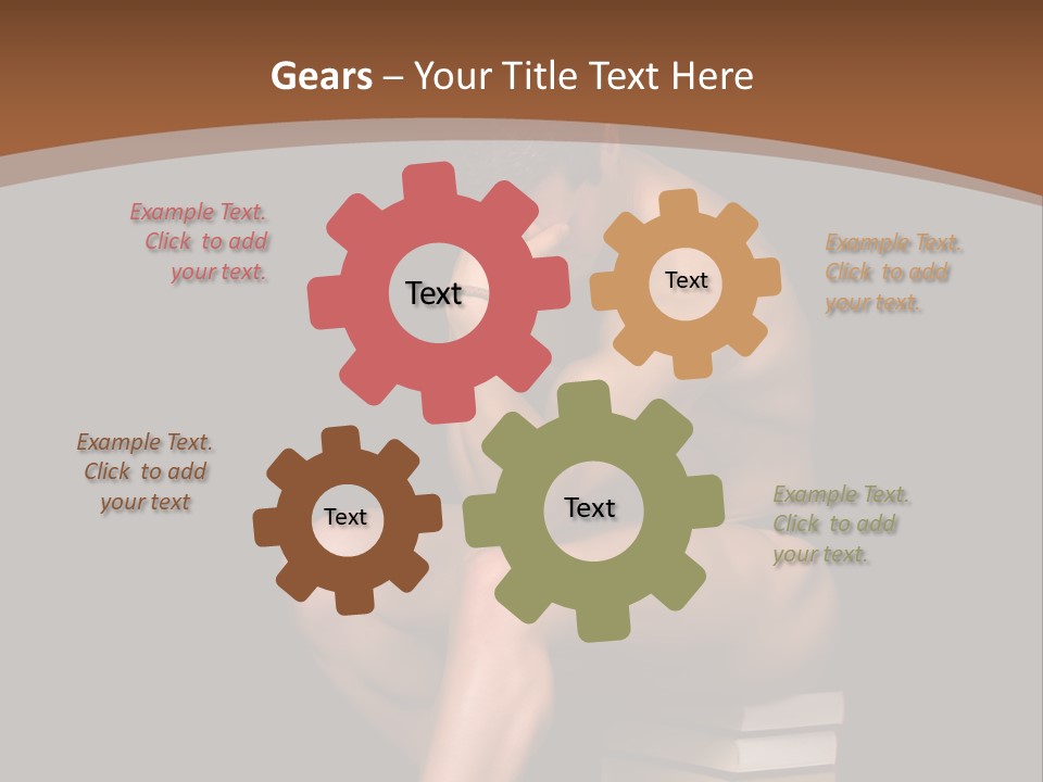 Athletic Lifestyle Healthy PowerPoint Template