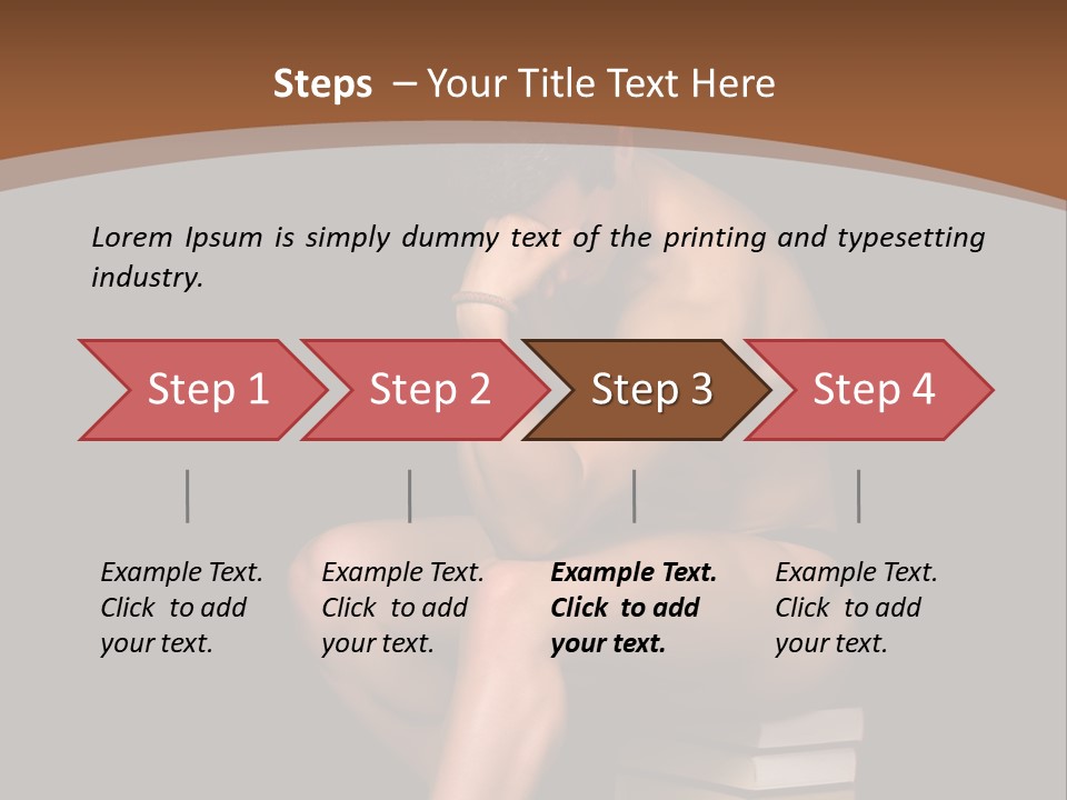 Athletic Lifestyle Healthy PowerPoint Template
