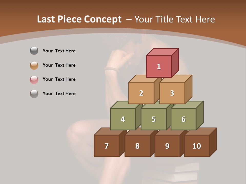 Athletic Lifestyle Healthy PowerPoint Template