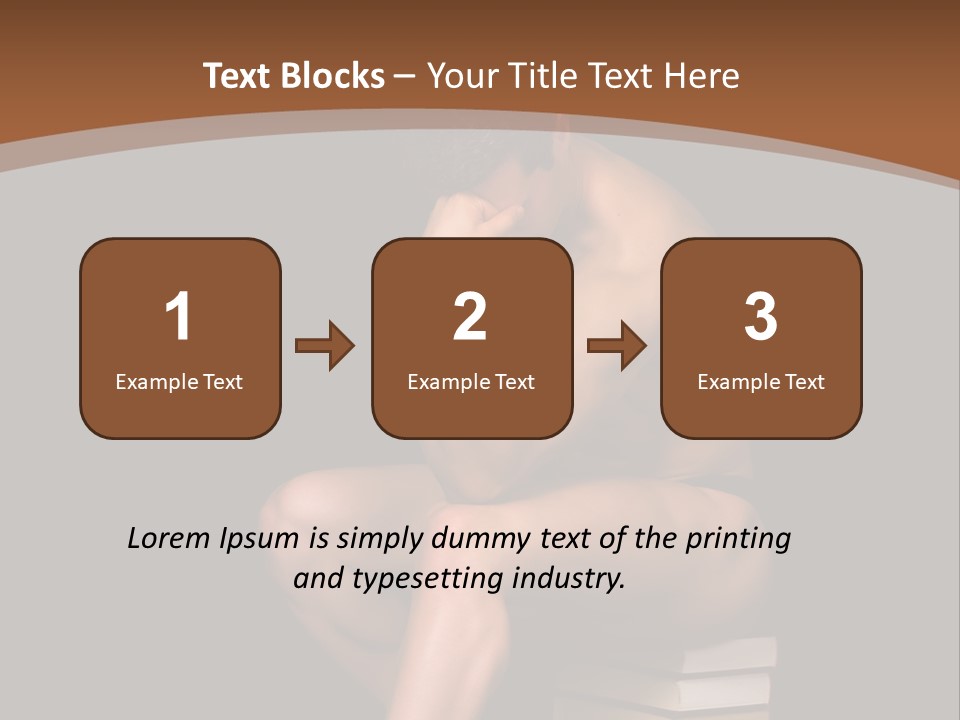 Athletic Lifestyle Healthy PowerPoint Template