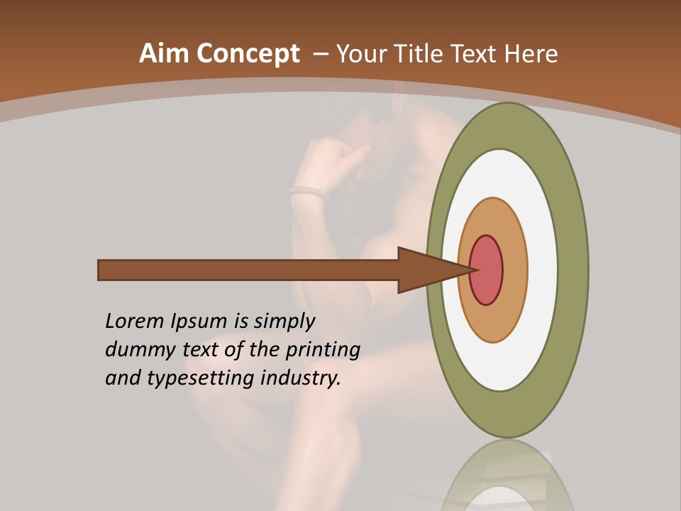 Athletic Lifestyle Healthy PowerPoint Template