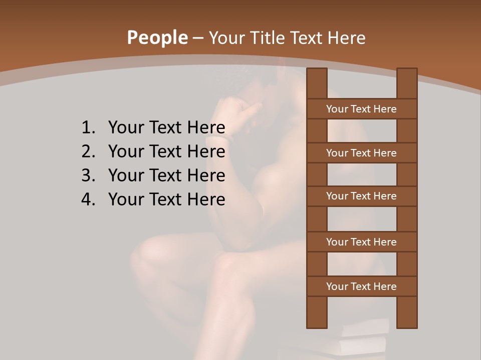 Athletic Lifestyle Healthy PowerPoint Template