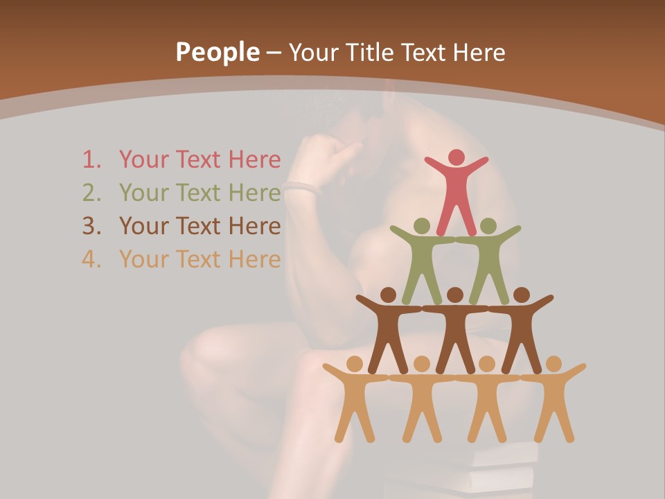 Athletic Lifestyle Healthy PowerPoint Template