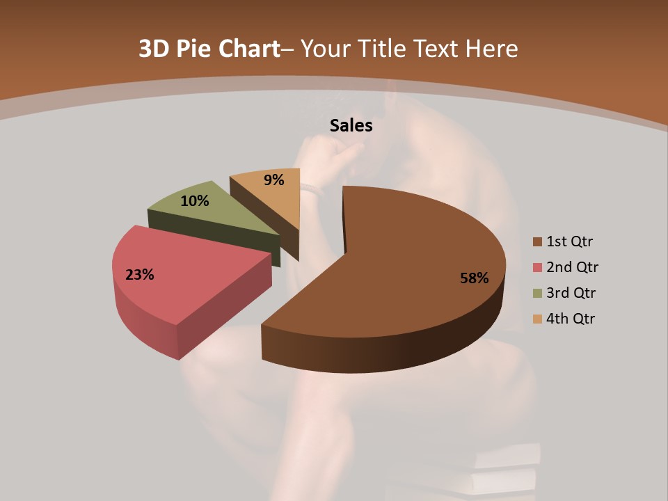 Athletic Lifestyle Healthy PowerPoint Template