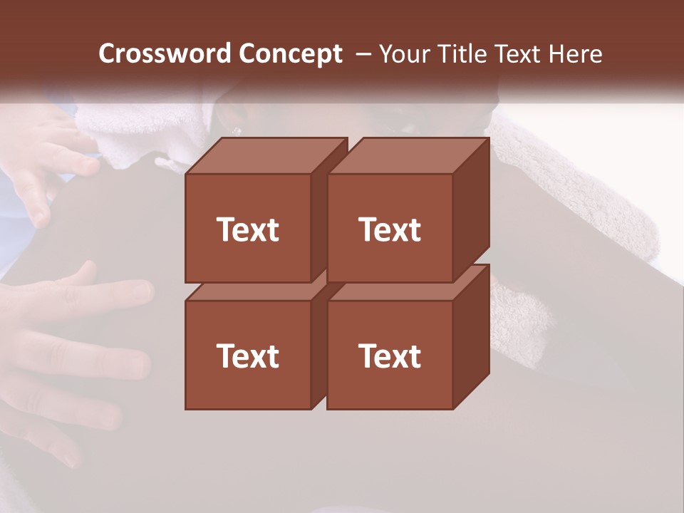 Woman Girl Africanamerican PowerPoint Template