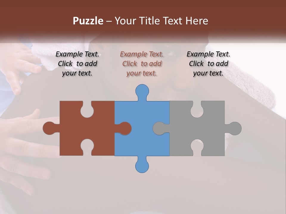 Woman Girl Africanamerican PowerPoint Template