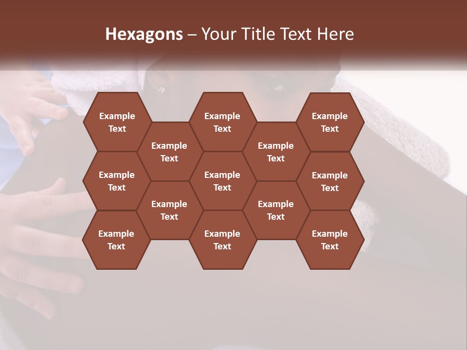 Woman Girl Africanamerican PowerPoint Template