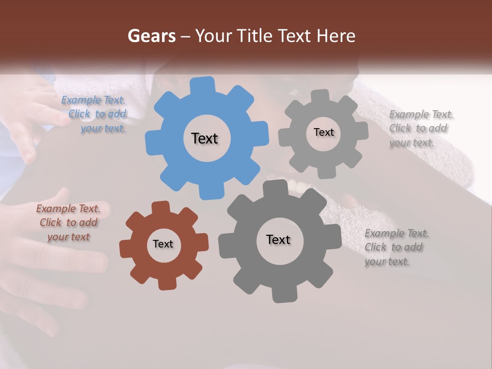 Woman Girl Africanamerican PowerPoint Template