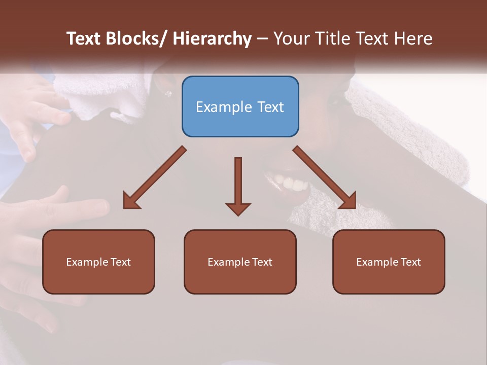 Woman Girl Africanamerican PowerPoint Template