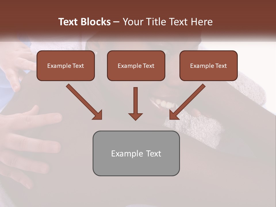 Woman Girl Africanamerican PowerPoint Template