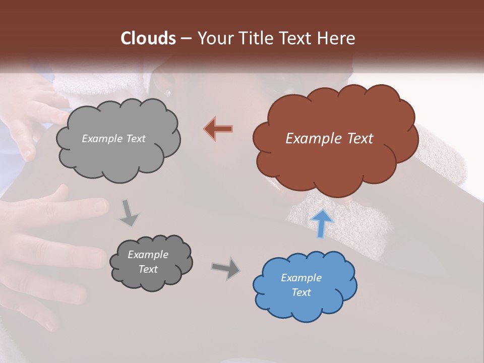 Woman Girl Africanamerican PowerPoint Template