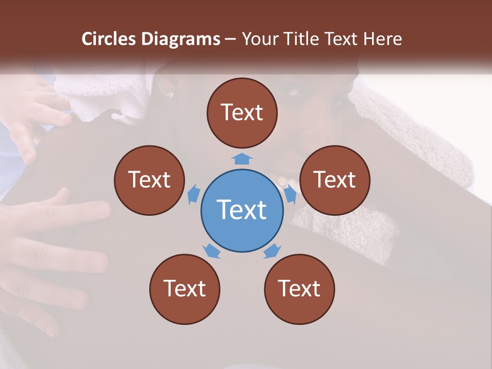 Woman Girl Africanamerican PowerPoint Template