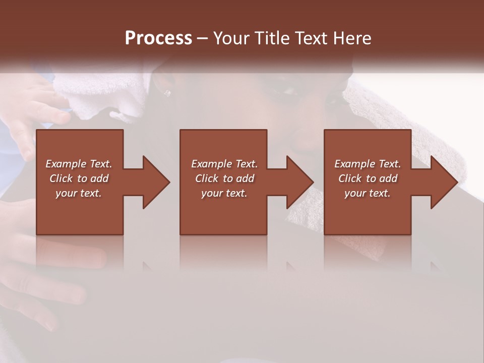 Woman Girl Africanamerican PowerPoint Template