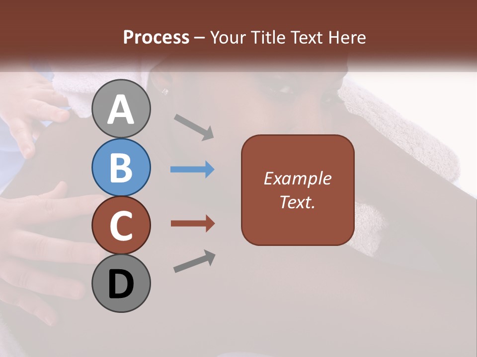 Woman Girl Africanamerican PowerPoint Template