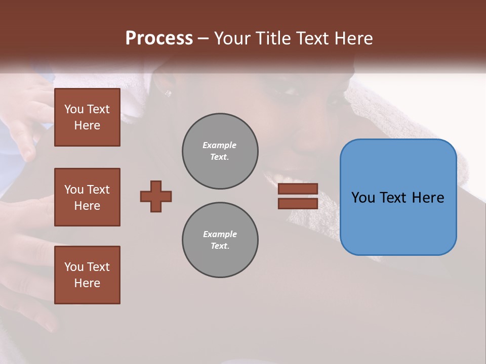 Woman Girl Africanamerican PowerPoint Template