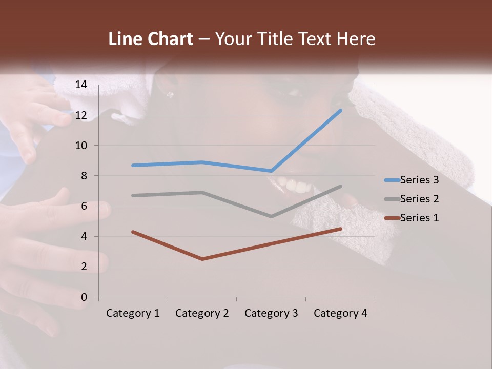 Woman Girl Africanamerican PowerPoint Template