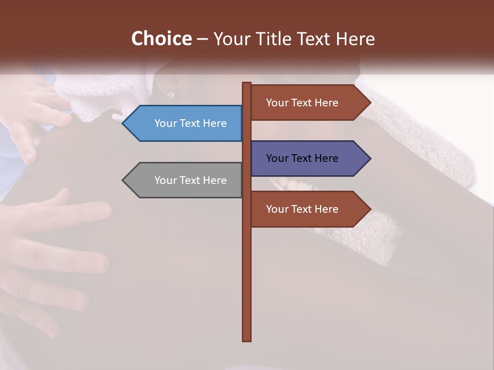 Woman Girl Africanamerican PowerPoint Template